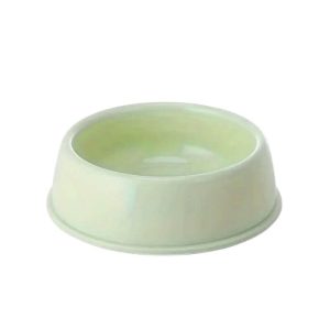 <strong>Wonder Pet</strong> Plato Individual en Plástico ABS para Mascotas, Capacidad de 45 gr, Alimento o Agua, Color Verde Agua