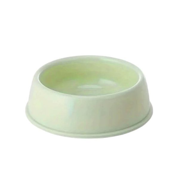 <strong>Wonder Pet</strong> Plato Individual en Plástico ABS para Mascotas, Capacidad de 67 gr, Alimento o Agua, Color Verde Agua