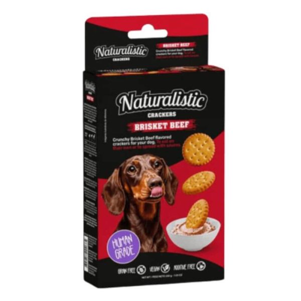 <strong>Naturalistic</strong> Galletas de Pechuga de Res para perros, 200 gr