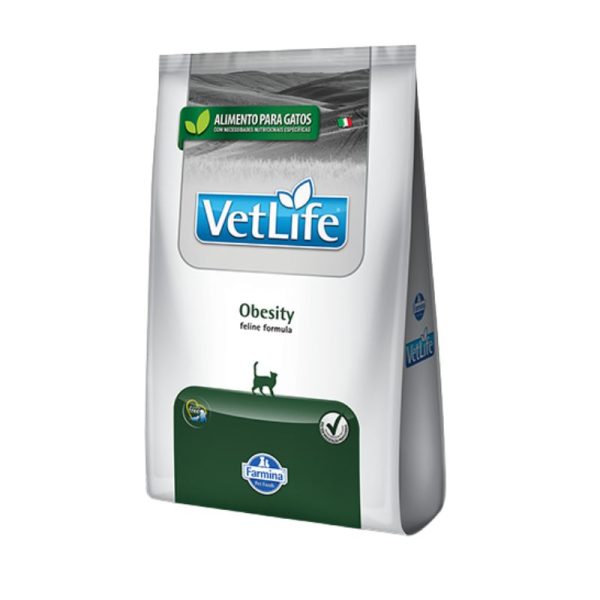<strong>VetLife</strong> Obesity, Alimento Seco para Gatos con Exceso de Peso, bolsa de 2 kg