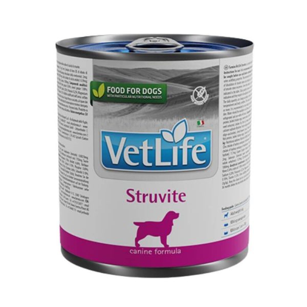 <strong>VetLife</strong> Struvite, Alimento Húmedo para Perros con Cálculos Urinarios de Estruvita, Lata de 300 gr