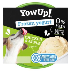 <strong>YowUp!</strong> Frozen Yogurt, Sabor Pollo y Manzana para Perros, 110 gr