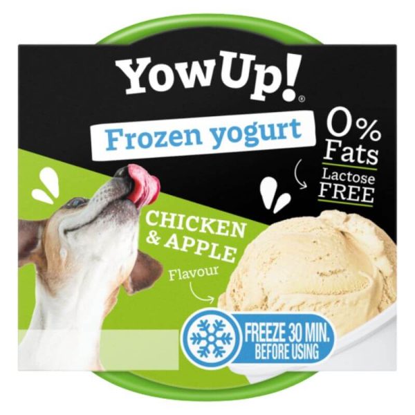 <strong>YowUp!</strong> Frozen Yogurt, Sabor Pollo y Manzana para Perros, 110 gr