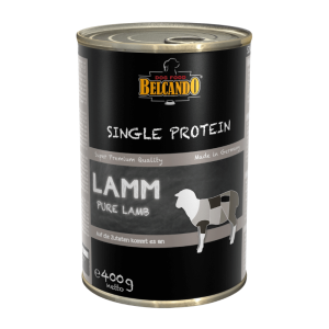 <strong>Belcando</strong> Single Protein Cordero, Alimento Húmedo Monoproteico para Perros, lata de 400 gr