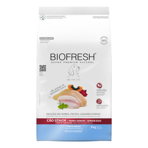 <strong>Biofresh</strong> Alimento Seco para Perros, Senior, Raza Mediana, bolsa de 3 kg