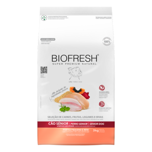 <strong>Biofresh</strong> Alimento Seco para Perros, Senior, Raza Pequeña, bolsa de 3 kg