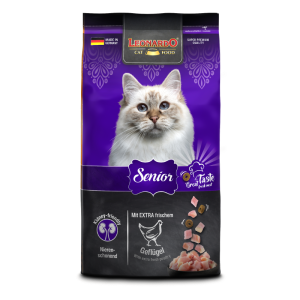<strong>Leonardo</strong> Senior, Alimento Seco para Gatos Senior, Ave, bolsa de 1.8 kg