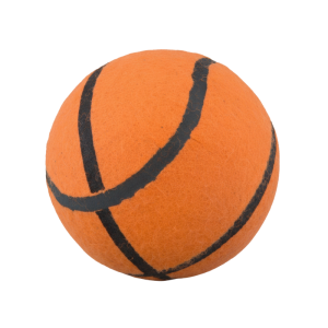 <strong>Turbo Dog</strong> Pelota para Perros, Estilo Tenis de Básquetbol, con Sonido, 12 cm