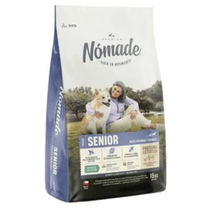 <strong>Nómade</strong> Alimento Premium Seco para Perros, Senior Medianos y Grandes, bolsa de 15 kg