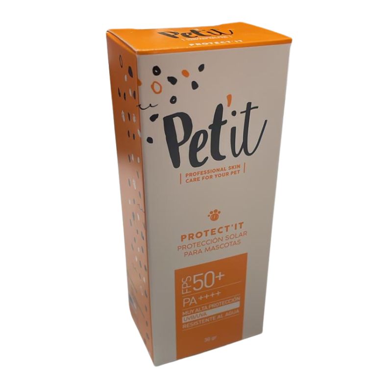<strong>Pet it</strong> Protector Solar para Mascotas, FPS 50+, envase de 30 gr - Imagen 2