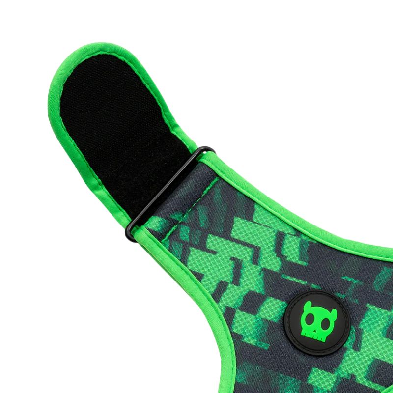 <strong>Zee.Dog</strong> Glitch Error #410 AirMesh Ajustable, Arnés Transpirable para Perros, Talla Small, Cuello: 27 – 32 cm, Pecho: 41 – 51 cm - Imagen 3