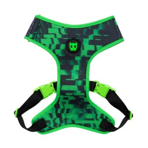 <strong>Zee.Dog</strong> Glitch Error #410 AirMesh Ajustable, Arnés Transpirable para Perros, Talla Small, Cuello: 27 – 32 cm, Pecho: 41 – 51 cm