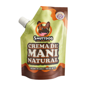 <strong>Smuttdog</strong> Crema de Mantequilla de Maní Natural, pouch de 150 gr