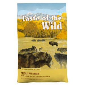 <strong>Taste of the Wild</strong> High Prairie, Alimento Seco para Perros Adultos, Bisonte y Venado Asado, bolsa de 12.2 kg