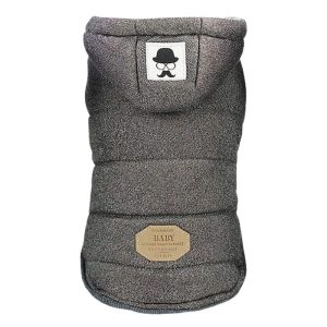<strong>Wonder Dog</strong> Parka Winter Acolchada para Perros, Talla XXXL, Gris