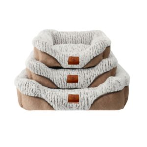 <strong>Marben Pets</strong> Cama para Mascotas Acolchada Color Café, Talla L
