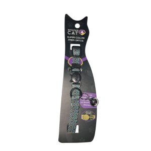 <strong>Wonder Cat</strong> Collar Seguro Anti ahorque para Gatos, Diseño Cuadrilátero