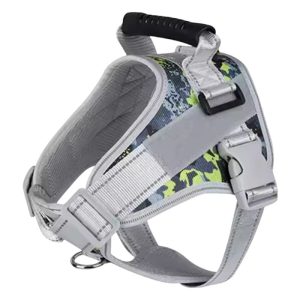 <strong>Wonder Dog</strong> Arnés con Manilla Diseño Camuflaje, Talla: XL