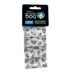 <strong>Wonder Dog</strong> Pack Bolsa Emoji Recoge Feca, 4 unidades
