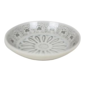 <strong>Hey!</strong> Plato de Melamina de Alta Calidad, diseño Patitas, Diámetro de 13 cm, Altura de 3 cm