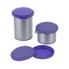 Hey! Tapa Plástica para Latas, Morada, Diámetro de 9 cm, 1 unidad