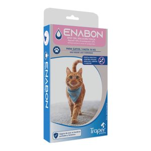 <strong>Traper</strong> Enabon Solución Tópica, Antiparasitario Externo Pulguicida para Gato, Hasta 10 kg