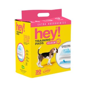 <strong>Hey!</strong> Sabanillas de Entrenamiento para Perros, Training Pads, 100 x 60 cm, 30 Unidades
