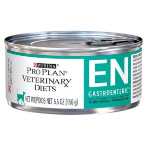 <strong>Purina Pro Plan Veterinary Diets</strong> EN Gastroenteric, Alimento Húmedo para Gatos Gastroentérico, 156 gr, en lata