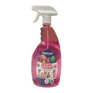 <strong>Amocuat</strong> Repelente y Educador para Mascotas con Fórmula Enzimática, Envase de 1 litro