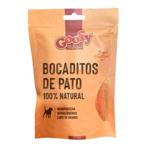 <strong>Goofy</strong> Bocaditos de Pato 100% Natural, Snack Liofilizado para Perro, envase de 20 gr