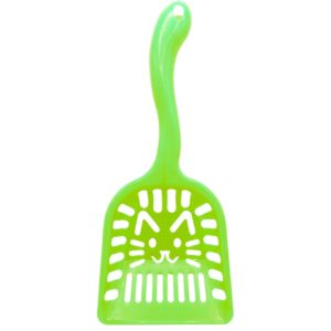 <strong>Guau!</strong> Pala Sanitaria con cara de Gato, Color Verde