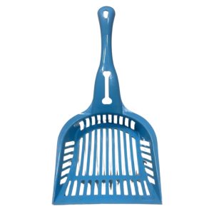 <strong>Guau!</strong> Pala Sanitaria de 30 cm, diseño de hueso, color Celeste
