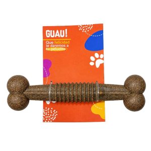 <strong>Guau!</strong> juguete en forma de Hueso, Fibra de Bambú, largo de 21 cm