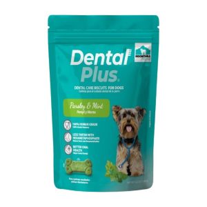 <strong>Indomitable Patagonia</strong> Dental Plus Galletas de Perejil y Menta, envase de 180 gr