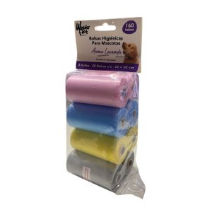 <strong>Marben Pets</strong> Set de Bolsas aroma Lavanda, 8 rollos de 20 bolsas c/u