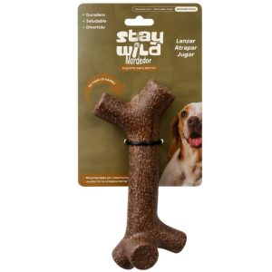 <strong>Stay Wild</strong> Tronco de Fibra de Bambú, largo de 22 cm