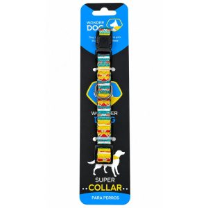 <strong>Wonder Dog</strong> Collar con Diseño Étnico Amarillo, talla S