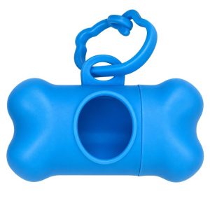 <strong>Wonder Dog</strong> Dispensador de bolsas en forma de Hueso, color Azul, NO incluye rollo de bolsas