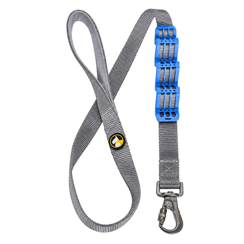 <strong>Wonder Dog</strong> Correa Anti Tirones para Mascotas, color Azul/Gris, medidas 2.5 x 120 cm aprox