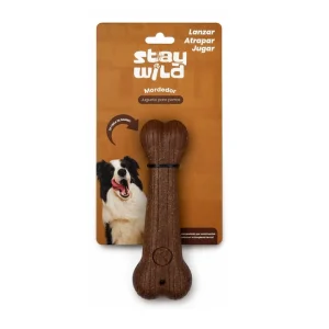 <strong>Stay Wild</strong> Hueso L, Juguete para Perros de fibra de Bambú