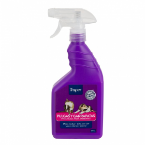 <strong>Traper</strong> Insecticida para Pulgas y Garrapatas en Spray, Listo para usar, botella de 500 cc