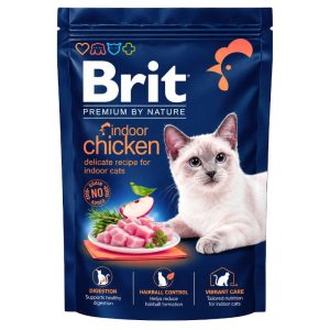 <strong>Brit Premium By Nature</strong> Gato Adulto Indoor sabor Pollo, 1.5 kg