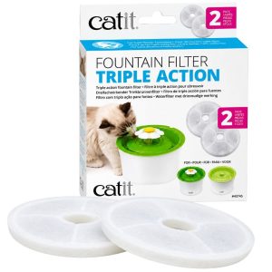 <strong>Catit</strong> Filtro Triple Acción para Fuentes Bebederas, 2 Unidades